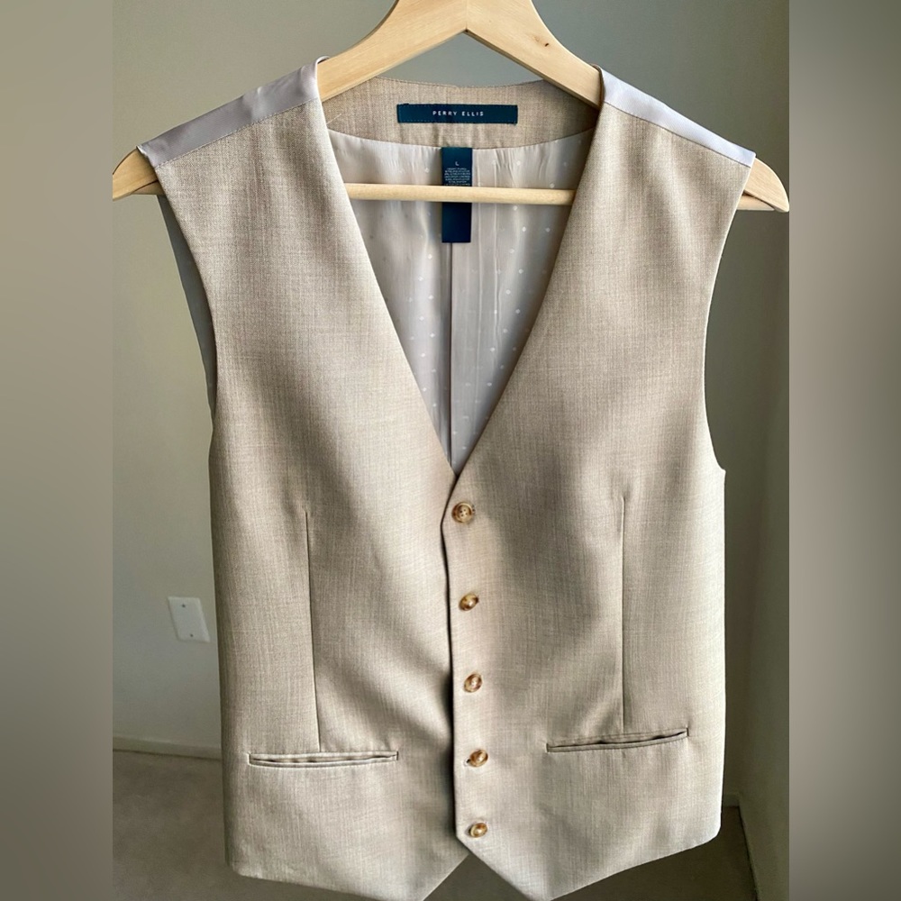 Mens Perry Ellis vest